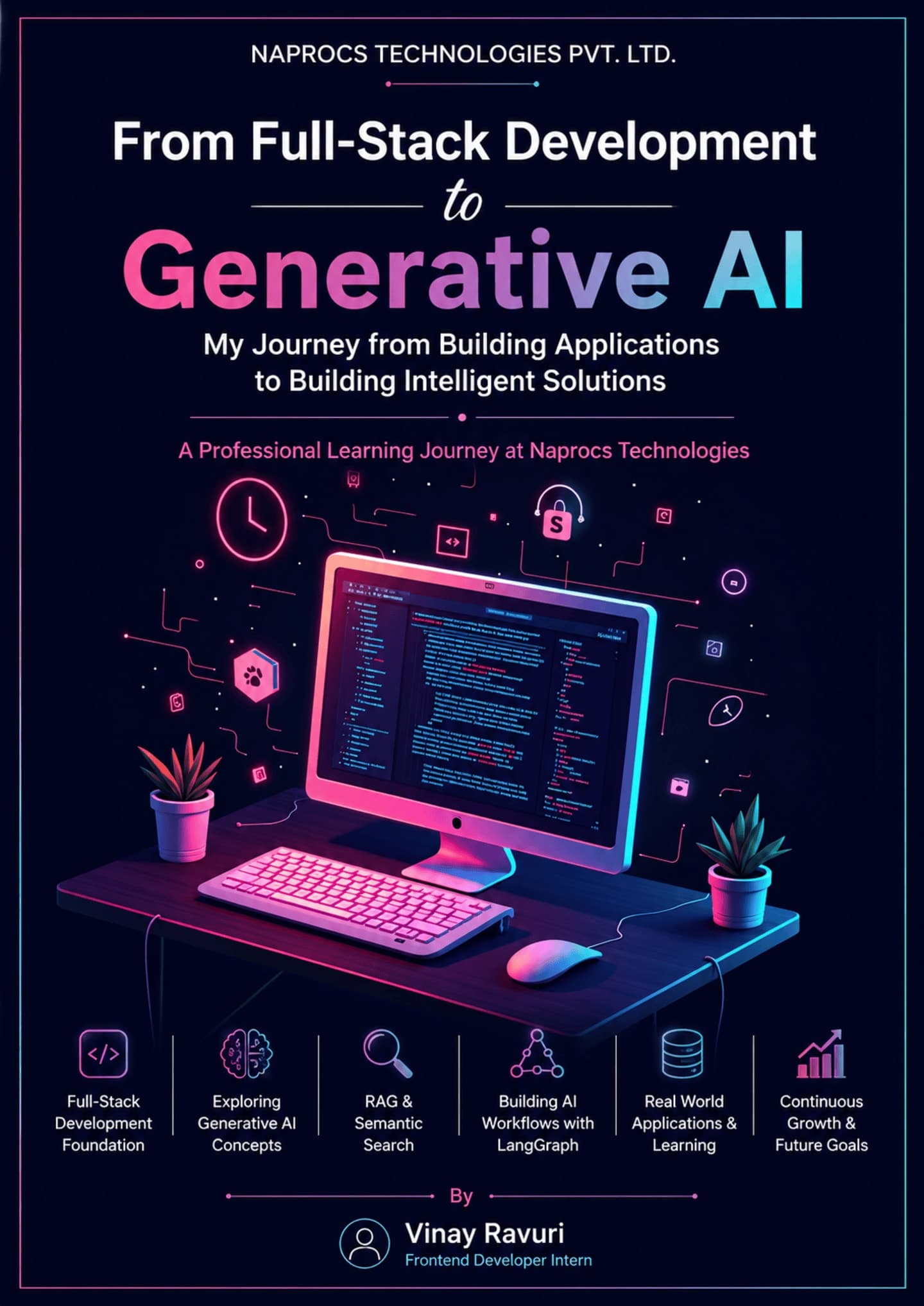 #GenerativeAI #ArtificialIntelligence #SoftwareDevelopment #FullStackDevelopment #LLM #RAG #AIEngineering #LangGraph #MachineLearning #SoftwareEngineering