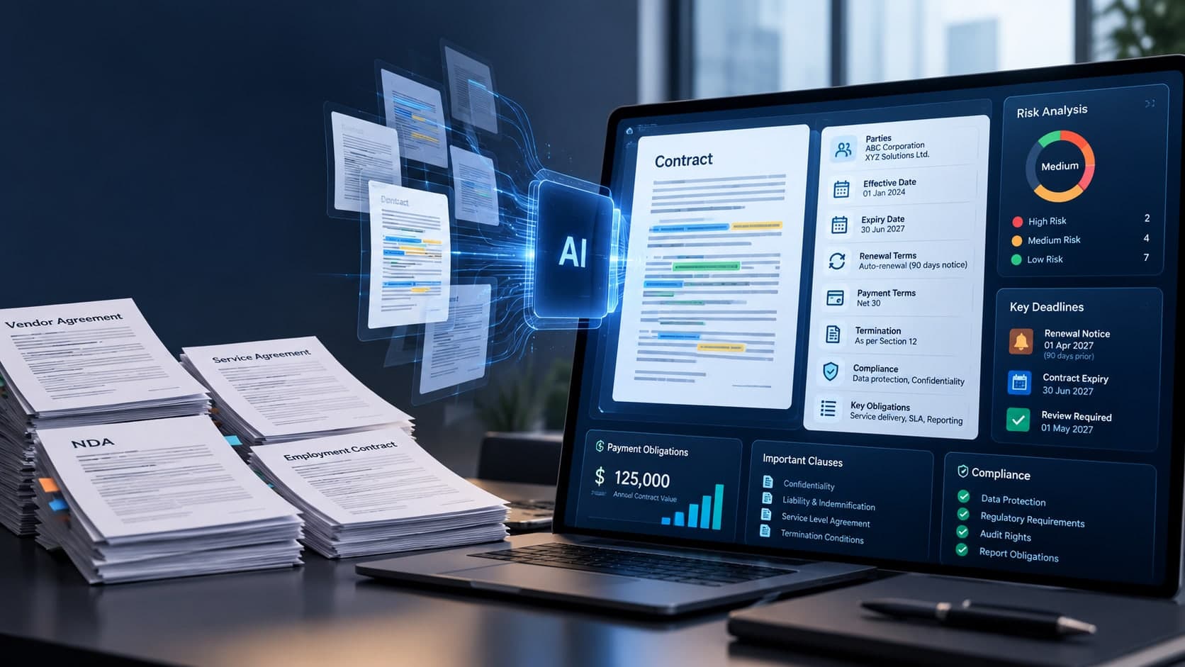 #AIContractManagement #ContractIntelligence #AIinBusiness #DigitalTransformation